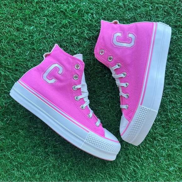 Unavailable 💝Converse Chuck Taylor All Star Ctas Lift Hi Oops Pink - Picture 4 of 8